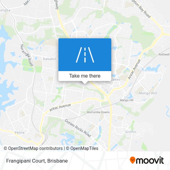 Frangipani Court map