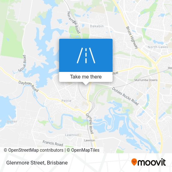 Glenmore Street map