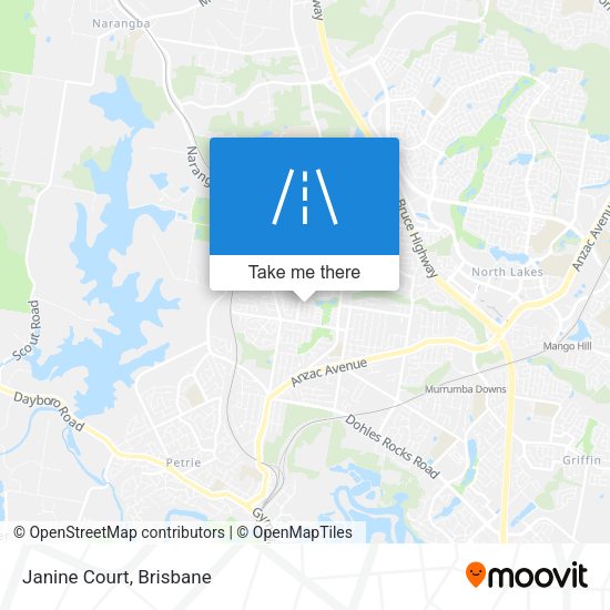 Janine Court map