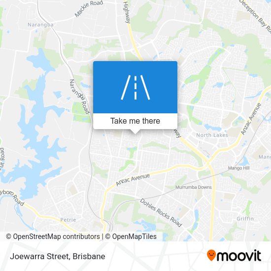 Joewarra Street map