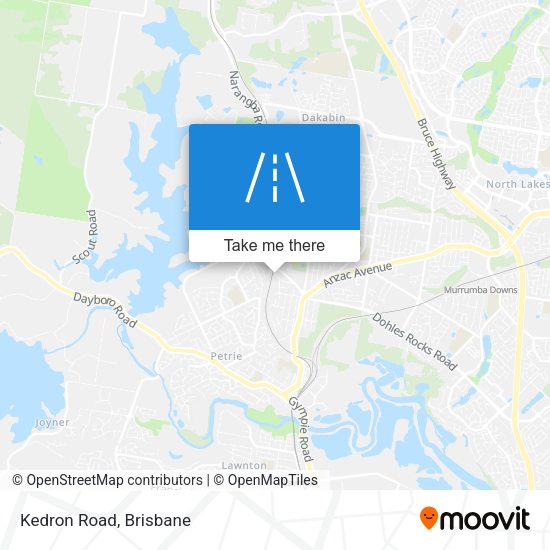 Kedron Road map