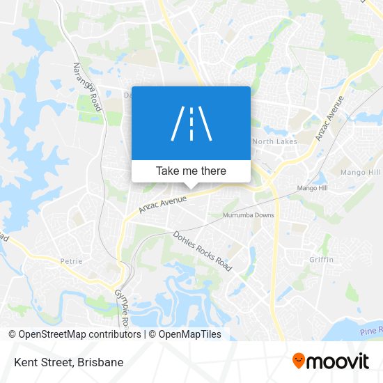 Kent Street map