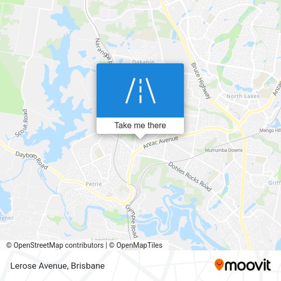 Lerose Avenue map