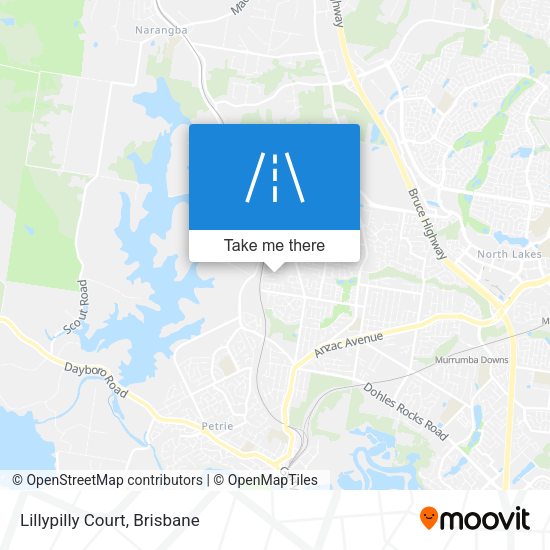 Lillypilly Court map