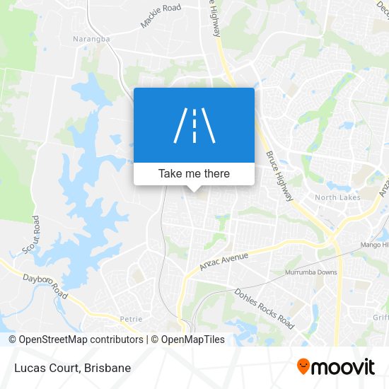 Lucas Court map