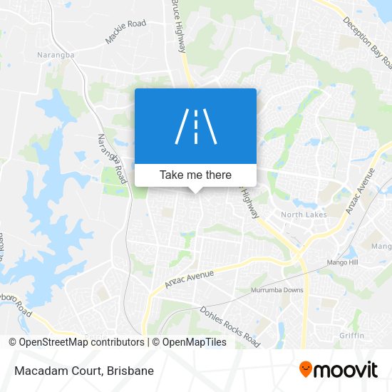 Macadam Court map