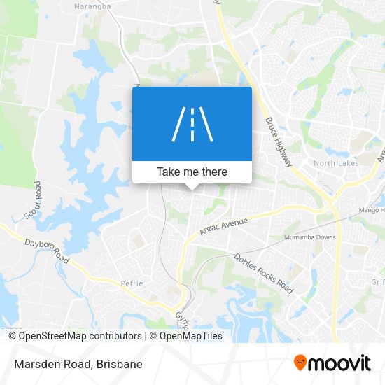 Marsden Road map