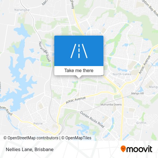 Nellies Lane map