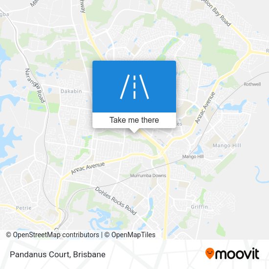 Pandanus Court map