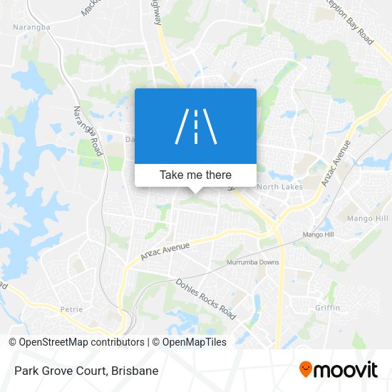 Park Grove Court map
