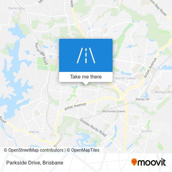 Parkside Drive map