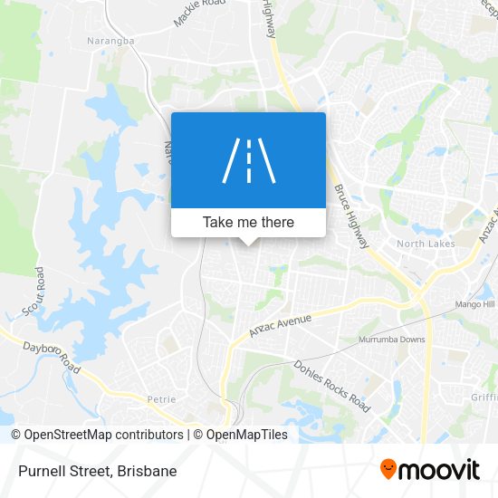 Purnell Street map