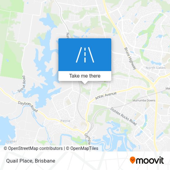 Quail Place map