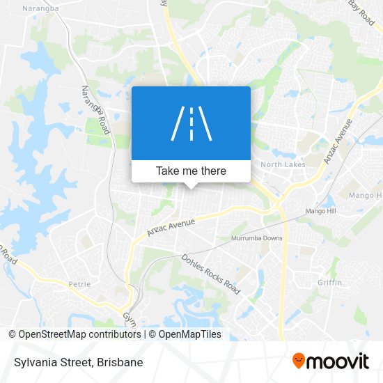 Sylvania Street map