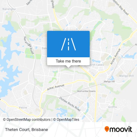 Theten Court map