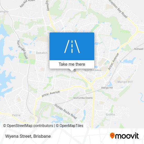 Wyena Street map