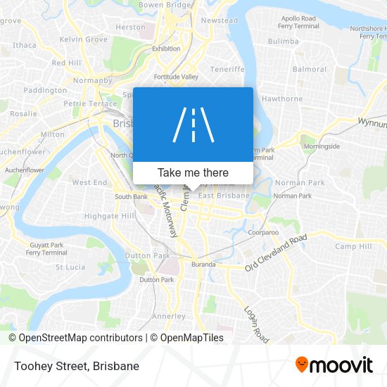 Toohey Street map