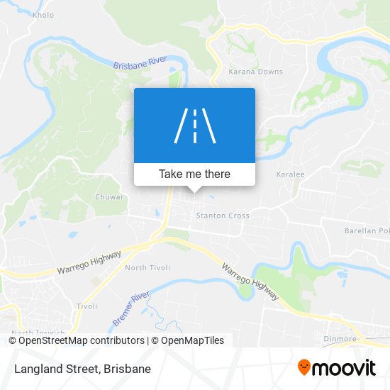 Langland Street map