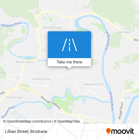 Lillian Street map