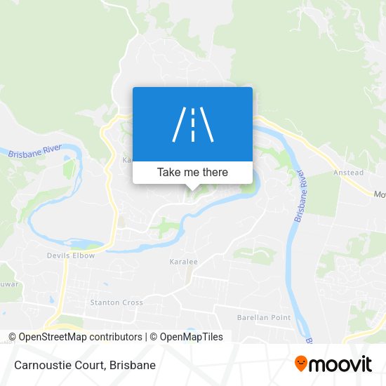 Carnoustie Court map