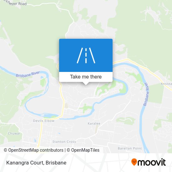 Kanangra Court map