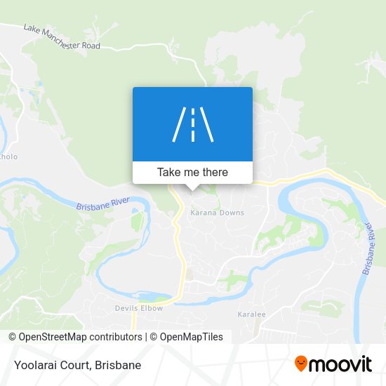 Yoolarai Court map