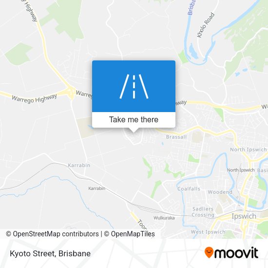 Kyoto Street map