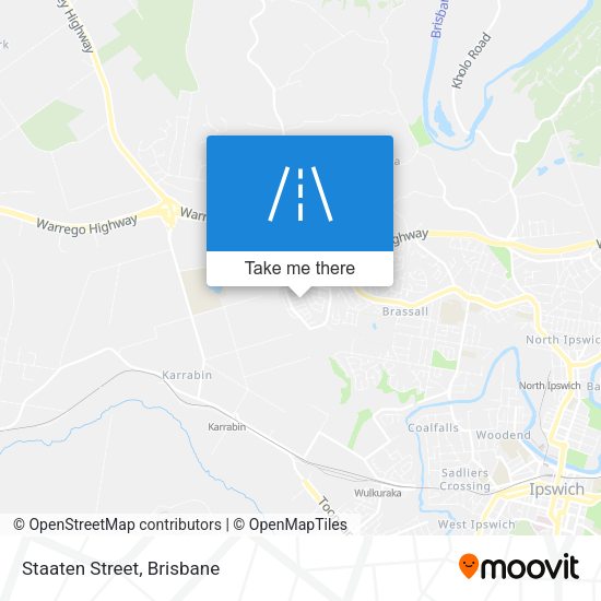 Staaten Street map