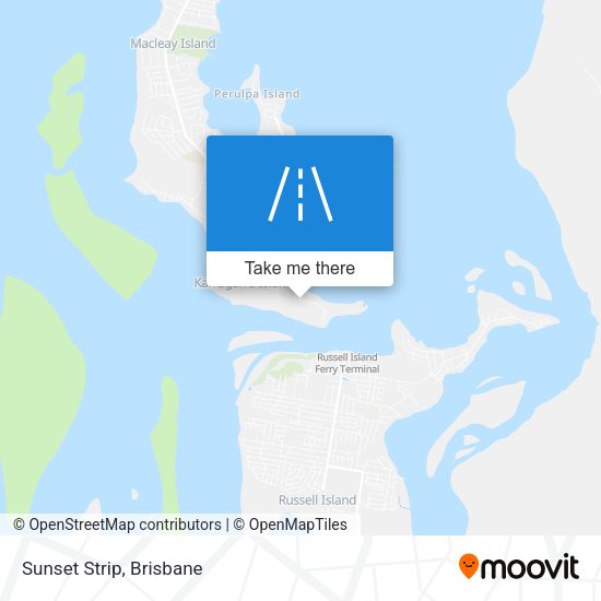 Sunset Strip map