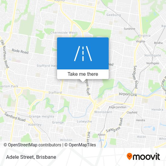 Adele Street map