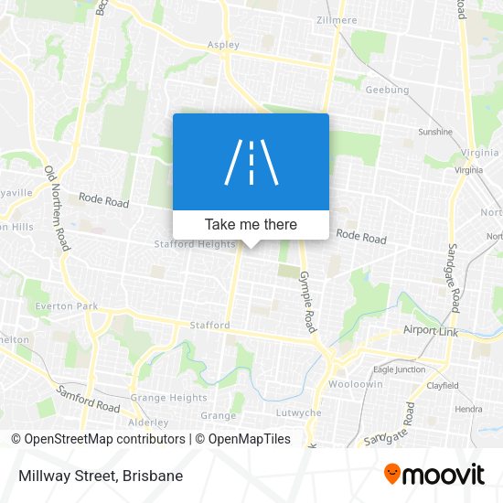 Millway Street map