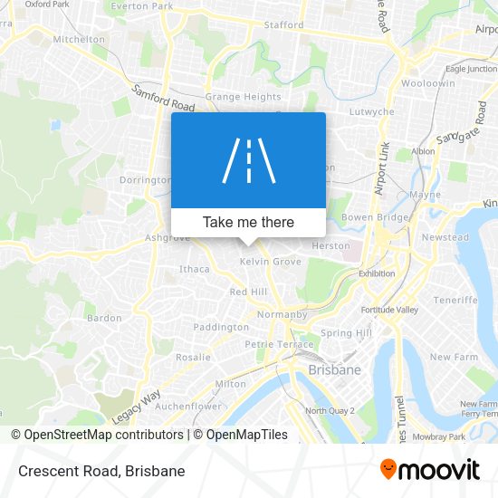 Crescent Road map