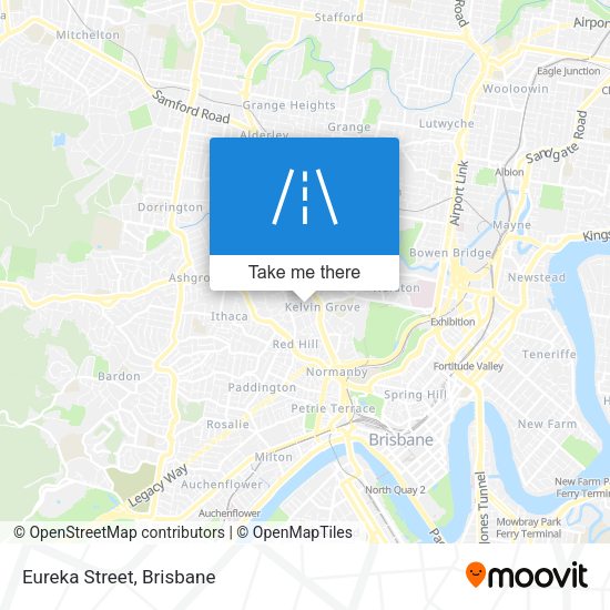 Eureka Street map