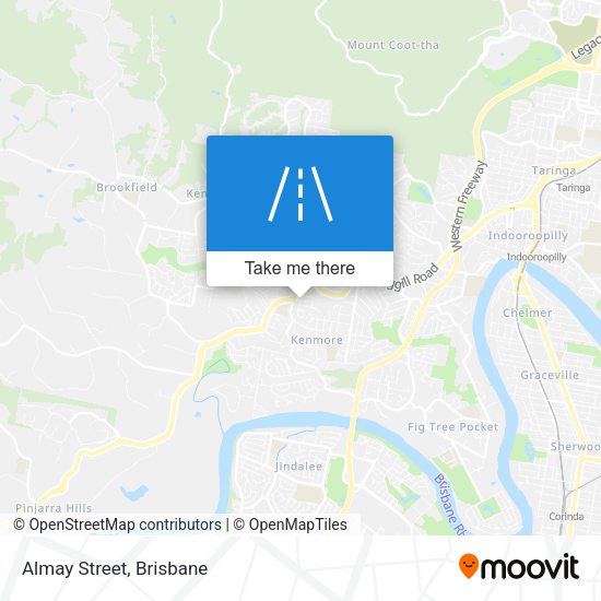 Almay Street map