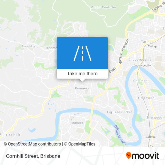 Cornhill Street map