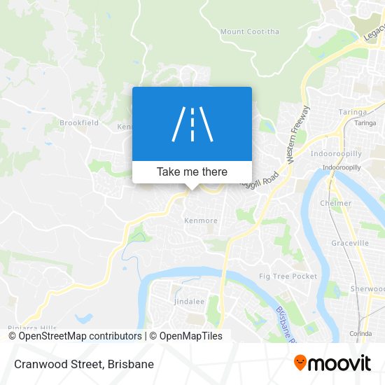 Cranwood Street map