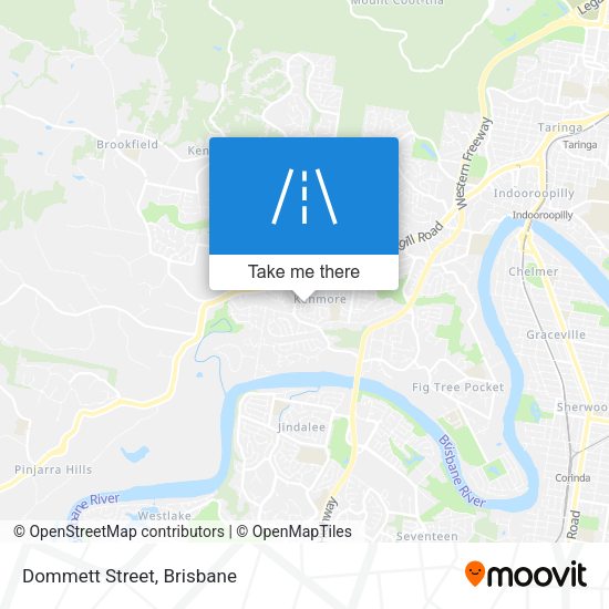 Dommett Street map