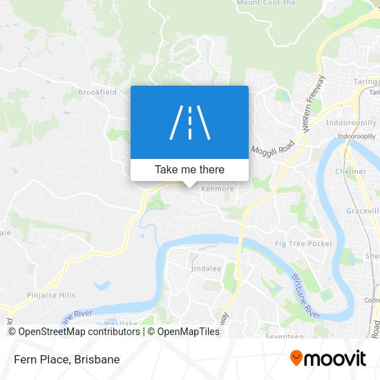 Fern Place map