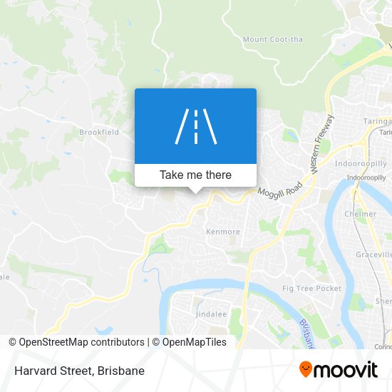 Harvard Street map