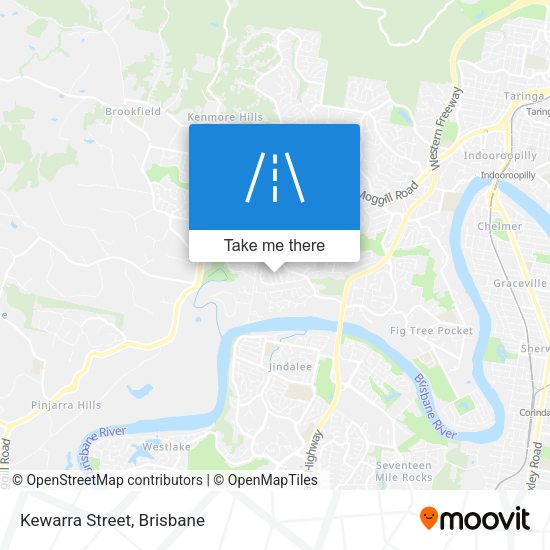Kewarra Street map