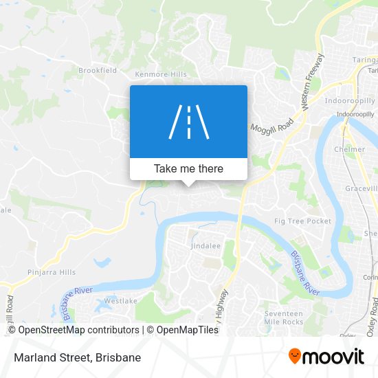 Marland Street map
