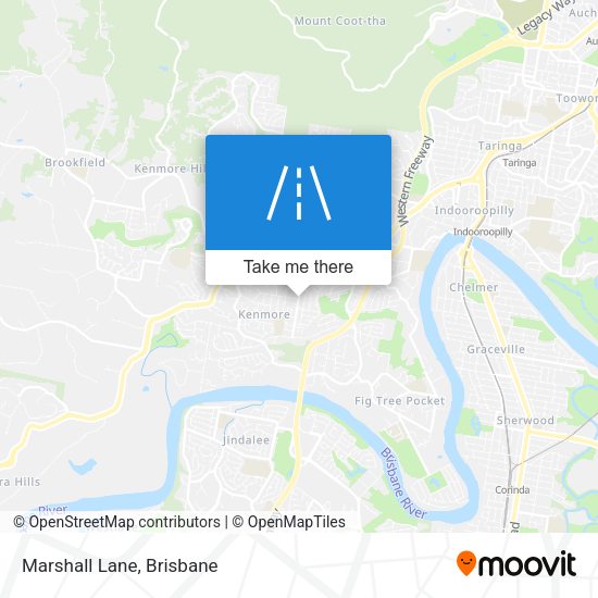 Marshall Lane map