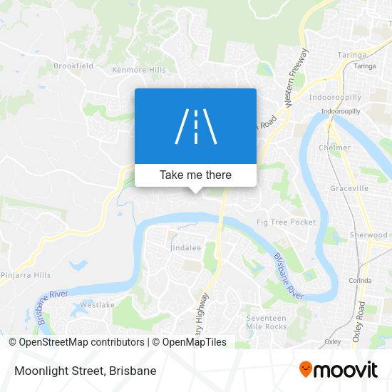 Moonlight Street map