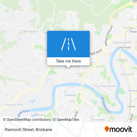 Rannoch Street map