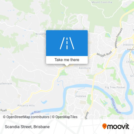 Scandia Street map