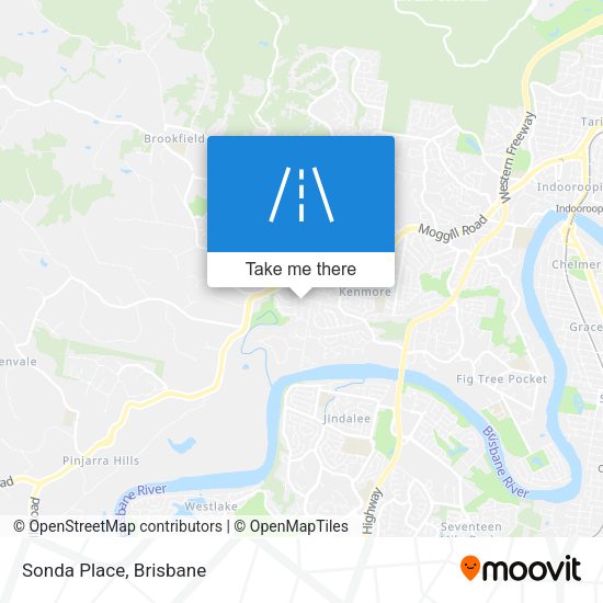 Sonda Place map