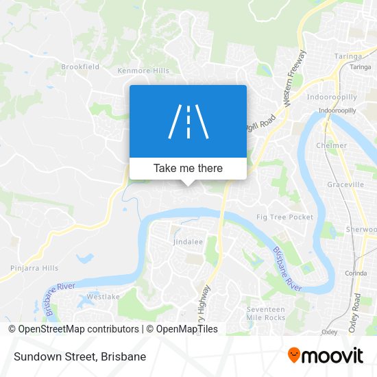 Sundown Street map