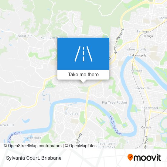 Sylvania Court map