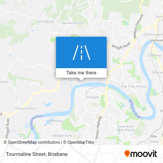 Tourmaline Street map