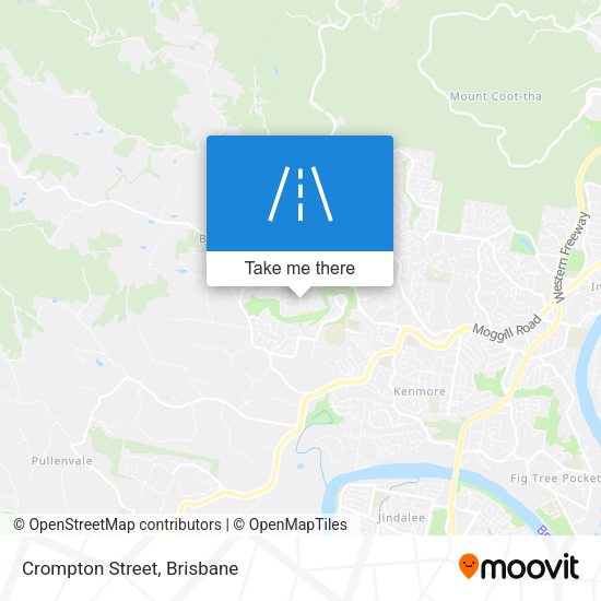 Crompton Street map